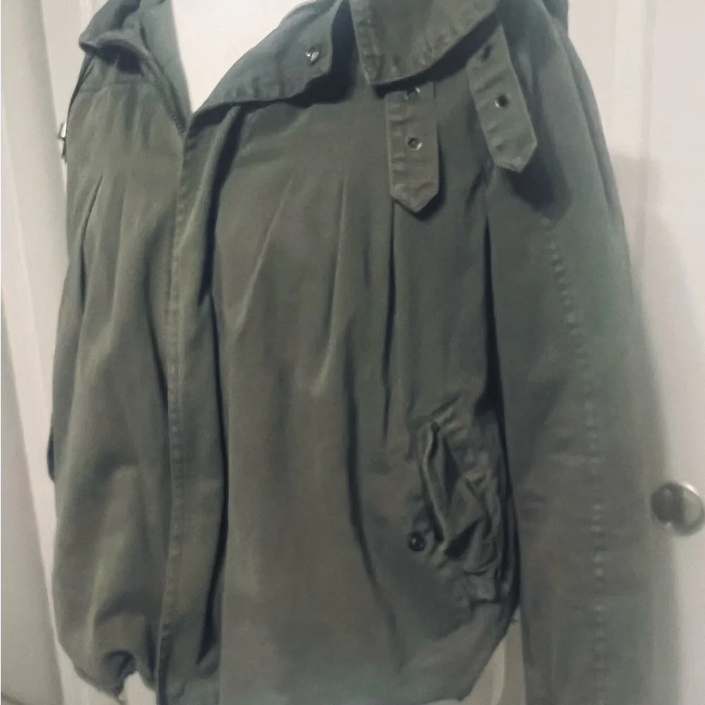 NSF Women's Army Green Utility Jacket - Picture 2 of 14